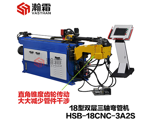 HSB-18CNC-3A2S/18液壓雙層模彎管機/全自動彎管機/PLC、工控